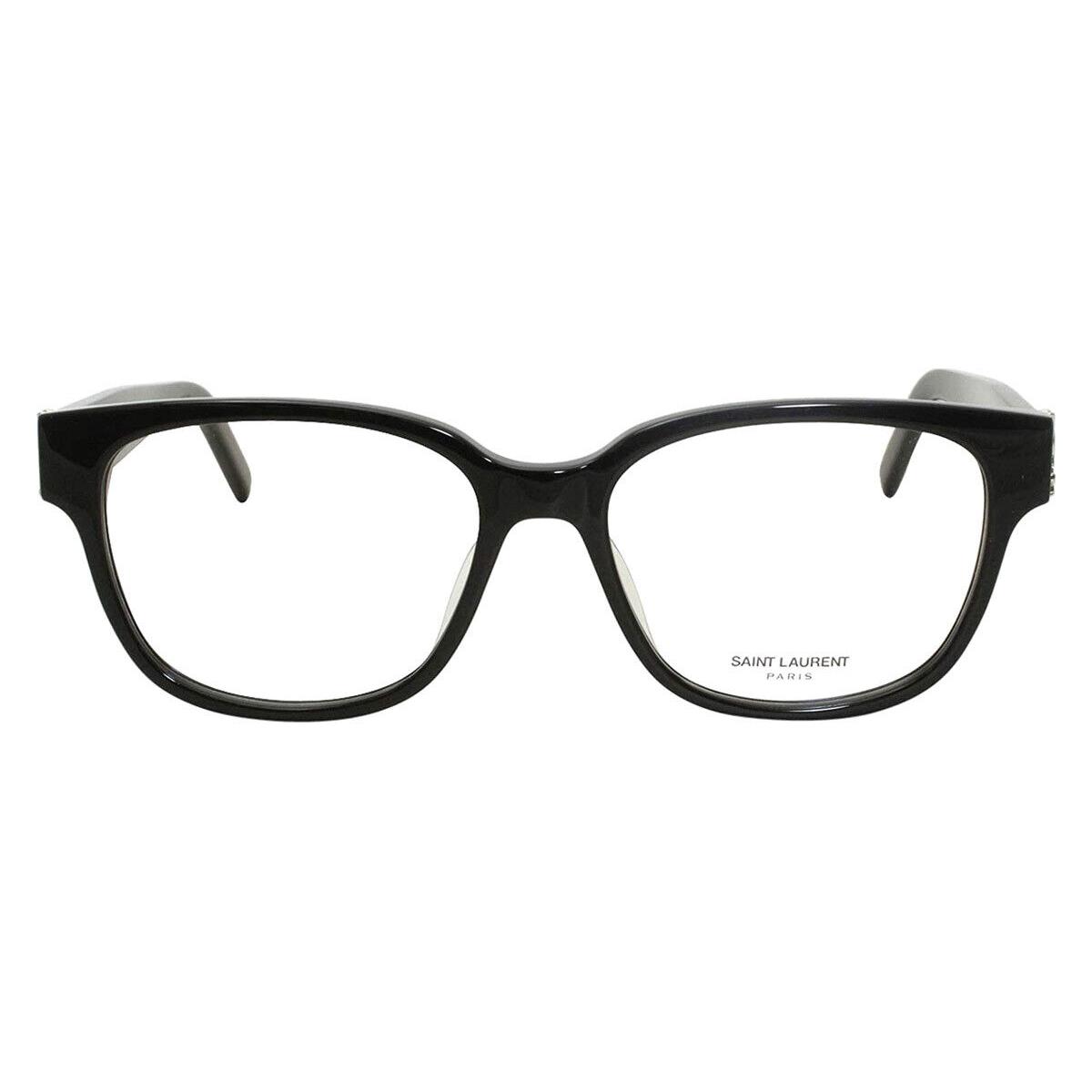 Saint Laurent SL M33/F Eyeglasses Women Black Rectangle 54mm