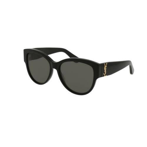 Saint Laurent SL M3 002 Black Sunglasses