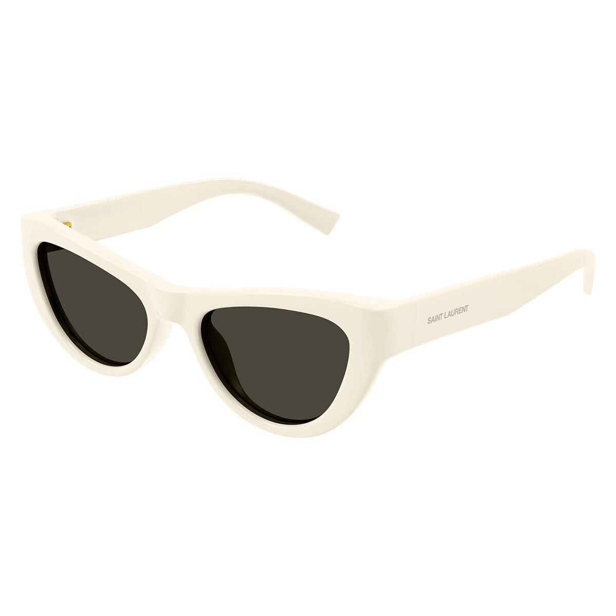 Saint Laurent SL 676 Sunglasses Women Ivory 53mm