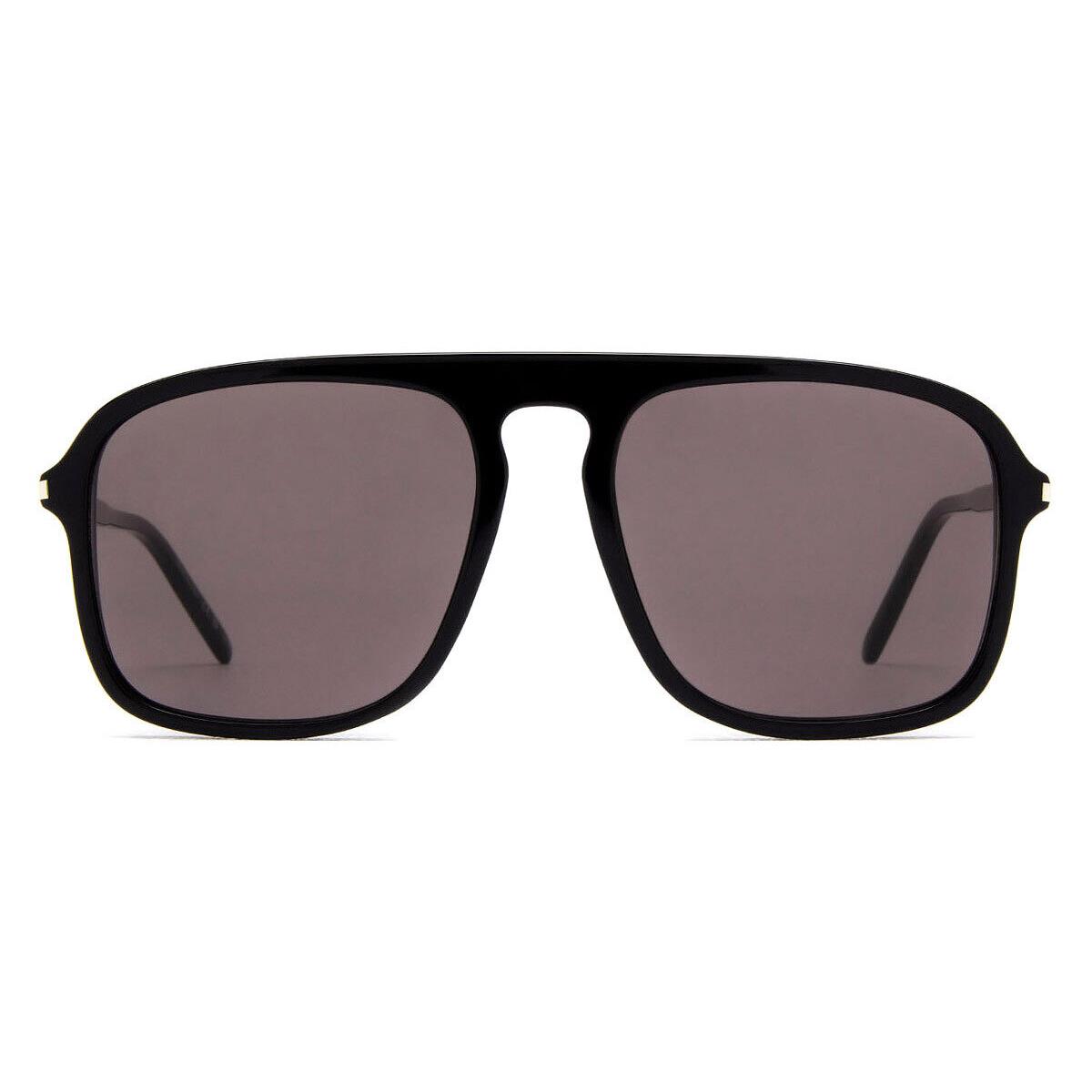 Saint Laurent SL Sunglasses Men Black / Black 57mm