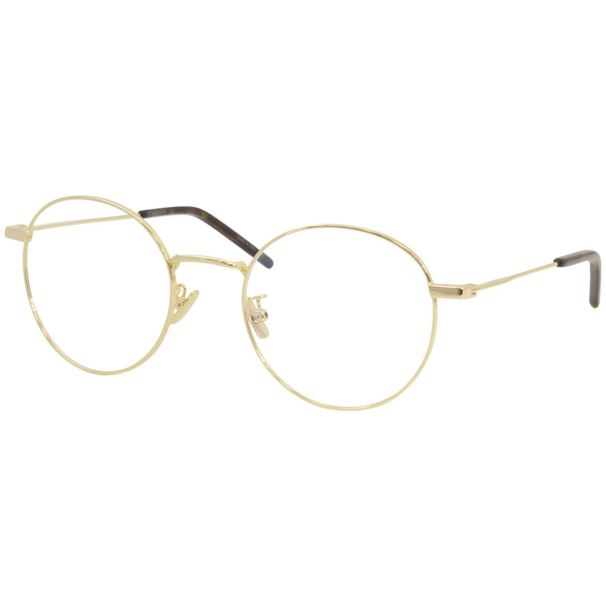 Saint Laurent Classic SL237/F 003 Eyeglasses Men`s Gold Optical Frame 52-mm
