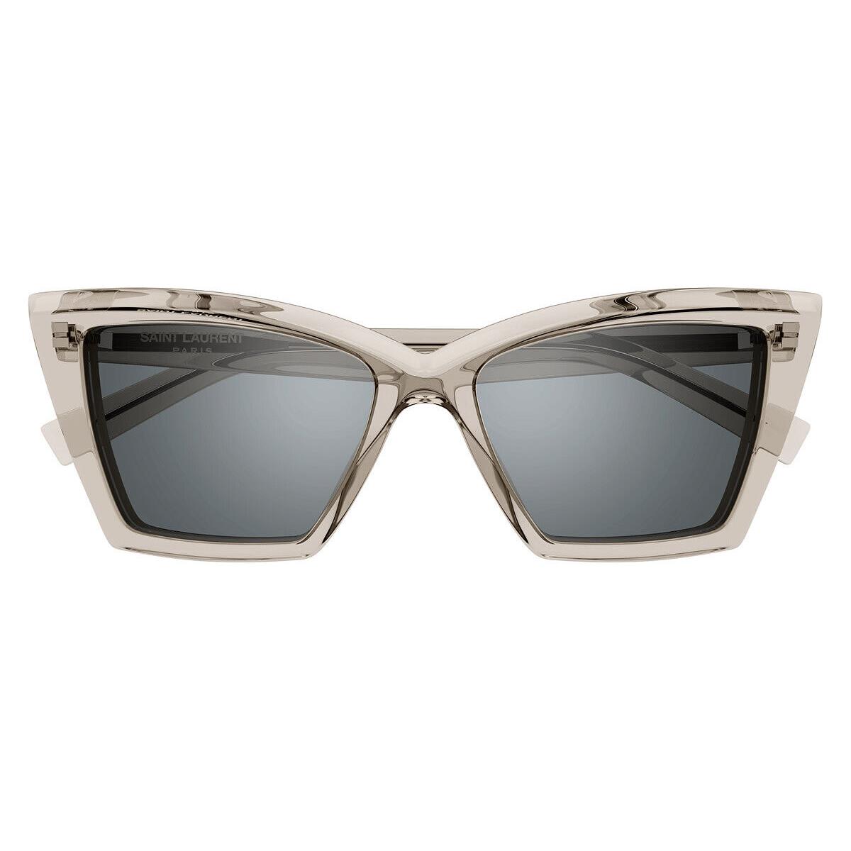 Saint Laurent SL 657 Sunglasses Women Beige 54mm