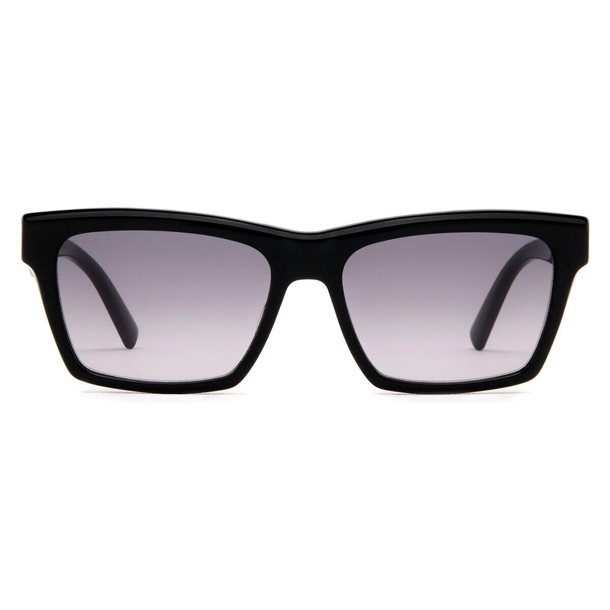 Saint Laurent SL M104 Sunglasses Black Gray Gradient 56mm