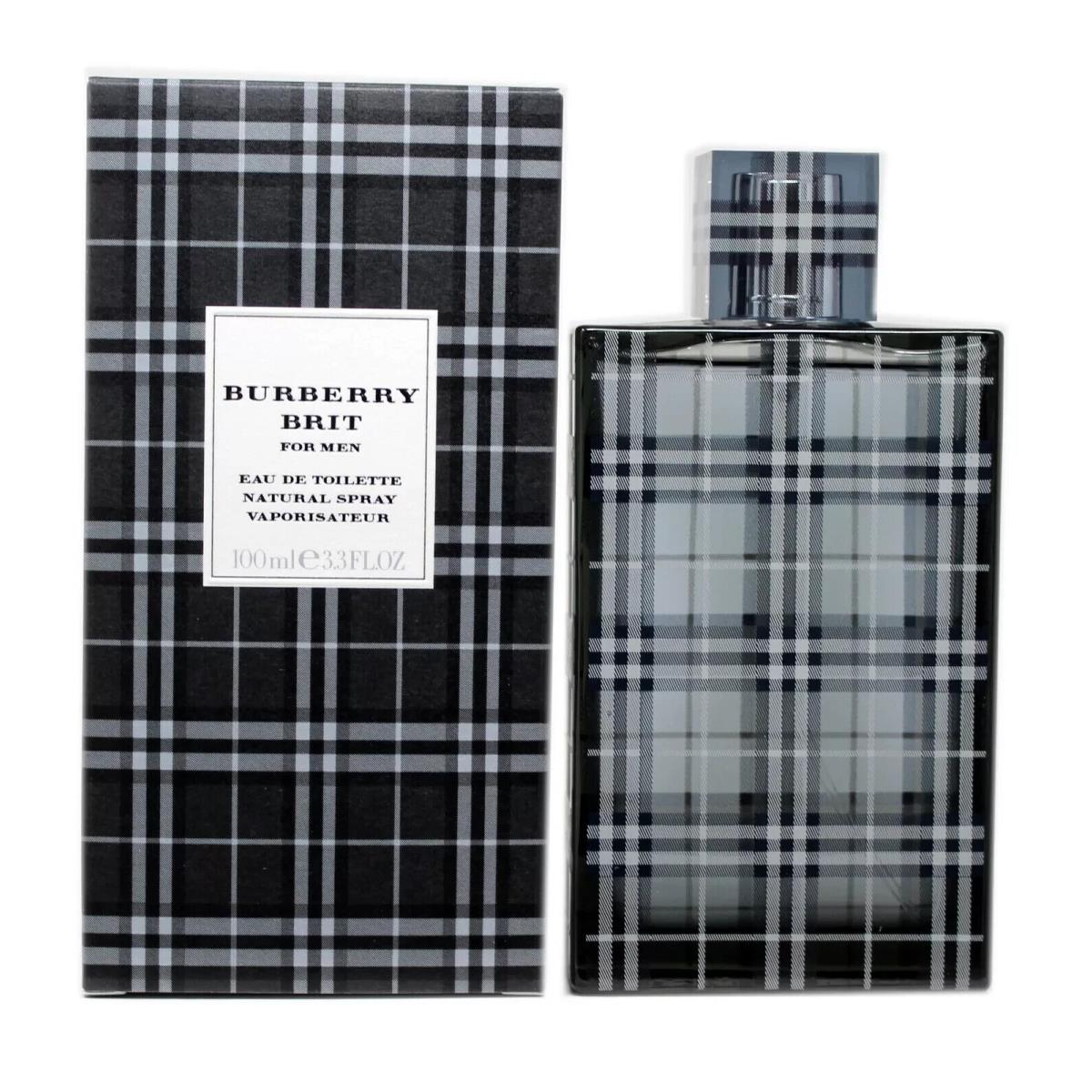 Burberry Brit For Men Edt Spray 100 ML/3.3OZ Sealed. Old Formula Packing