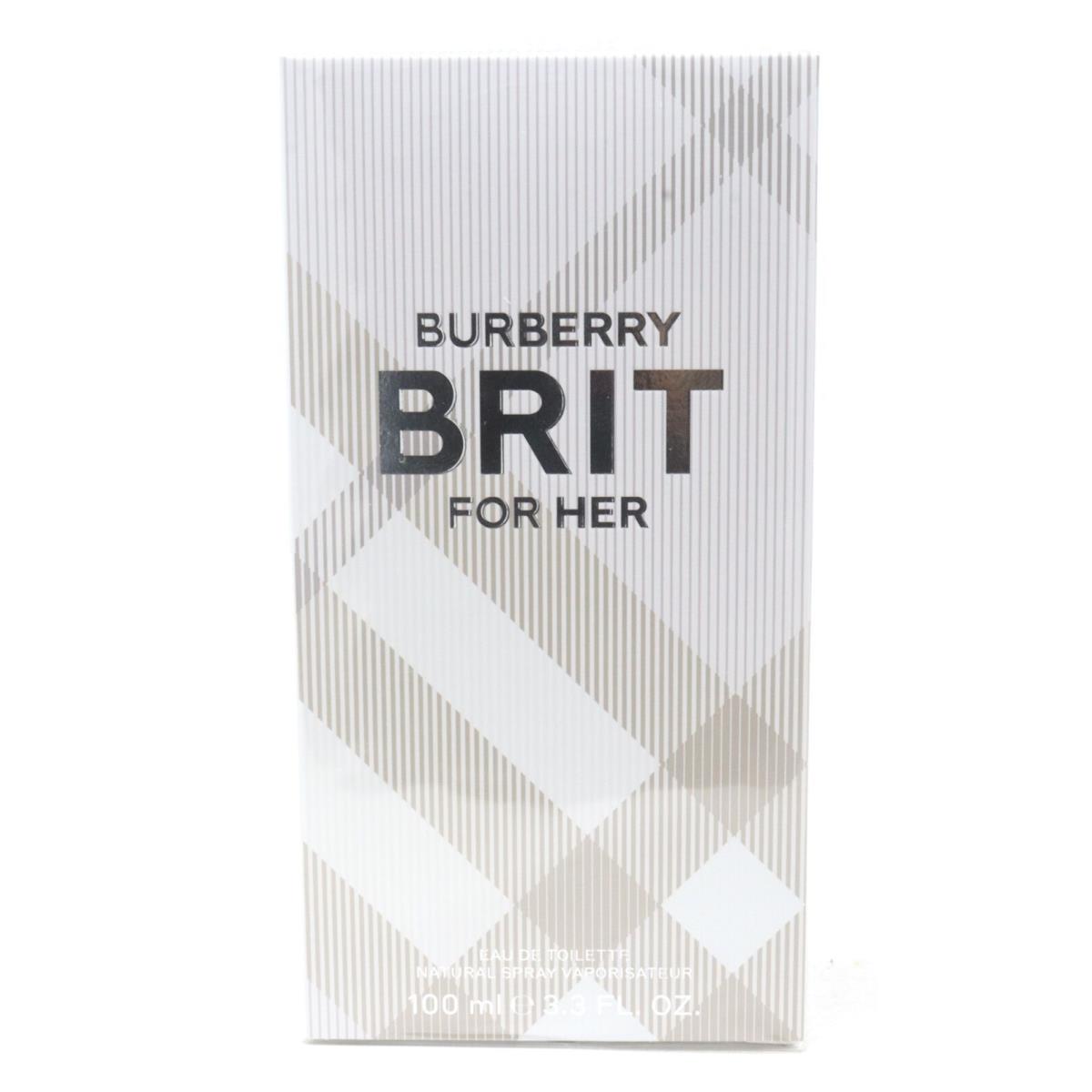 Burberry Brit For Her by Burberry Eau De Toilette 3.3oz/100ml Spray