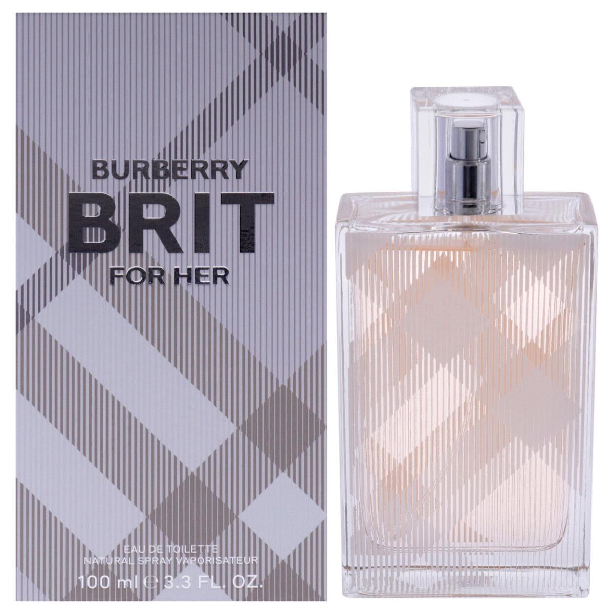 Burberry Brit By Burberry For Women - 3.3 Oz Edt Spray