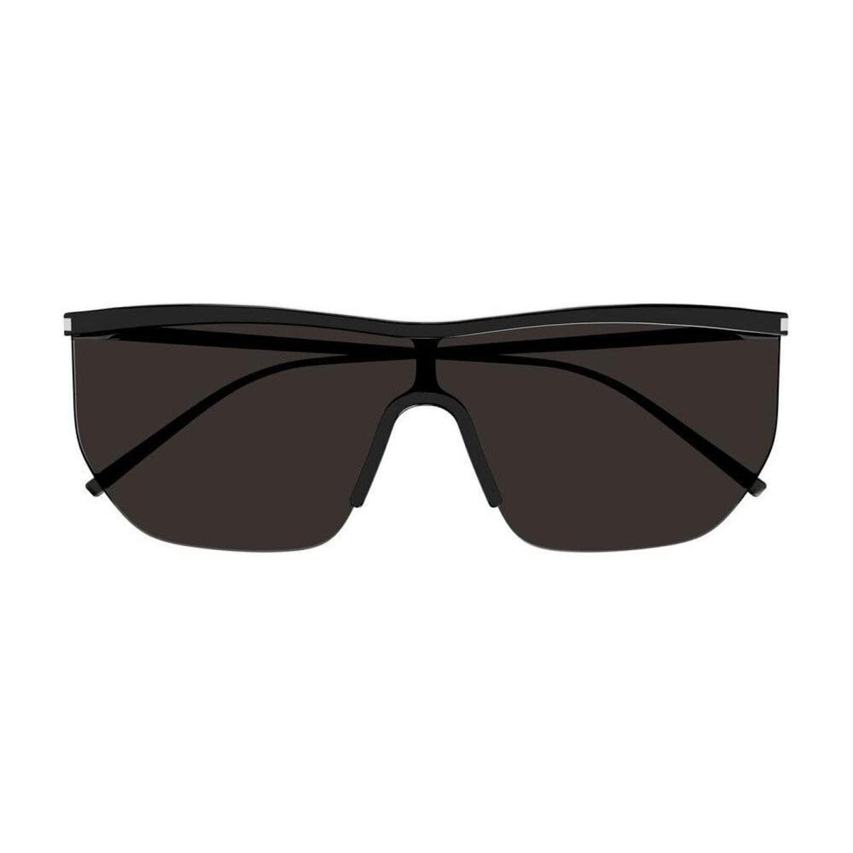 Saint Laurent Women`s SL 519 Mask Shiny Black/black US One Size