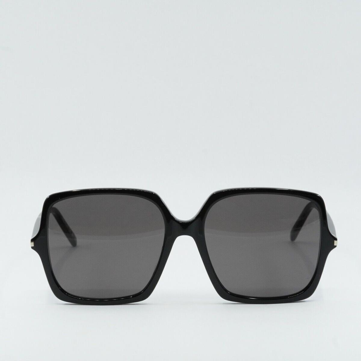 Saint Laurent SL591 001 Black/black 57-17-145 Sunglasses