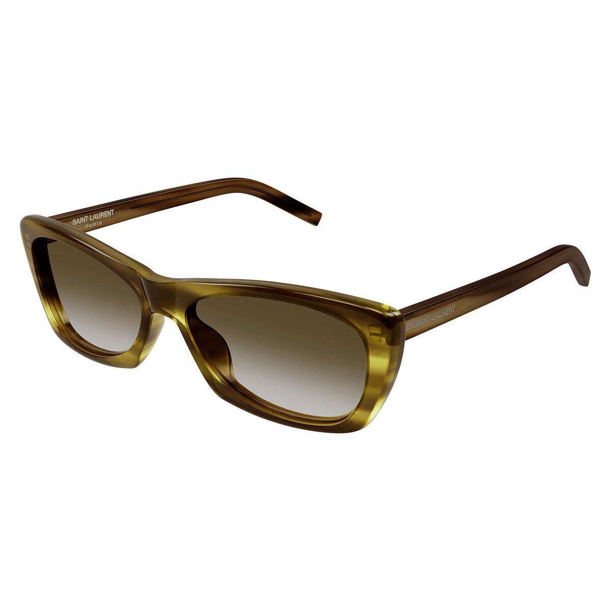 Saint Laurent SL Sunglasses Havana / Brown Gradient 58mm