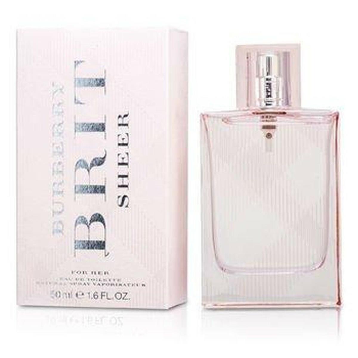 Burberry Brit Sheer For Women - 1.7 OZ/50 ML Edt Spray - NO Box