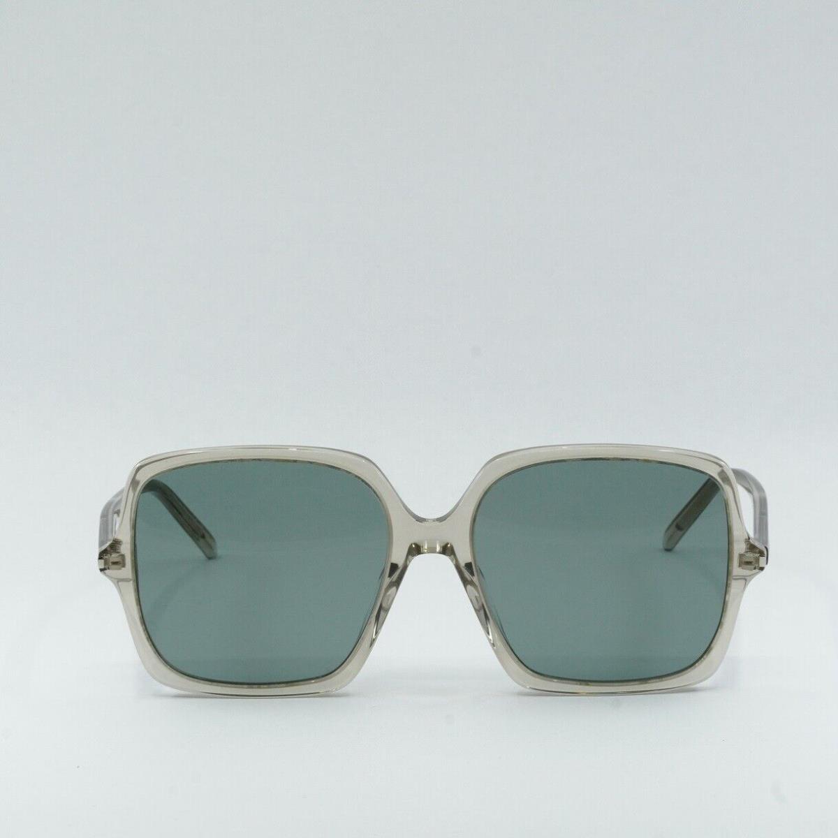 Saint Laurent SL591 003 Beige/green 57-17-145 Sunglasses