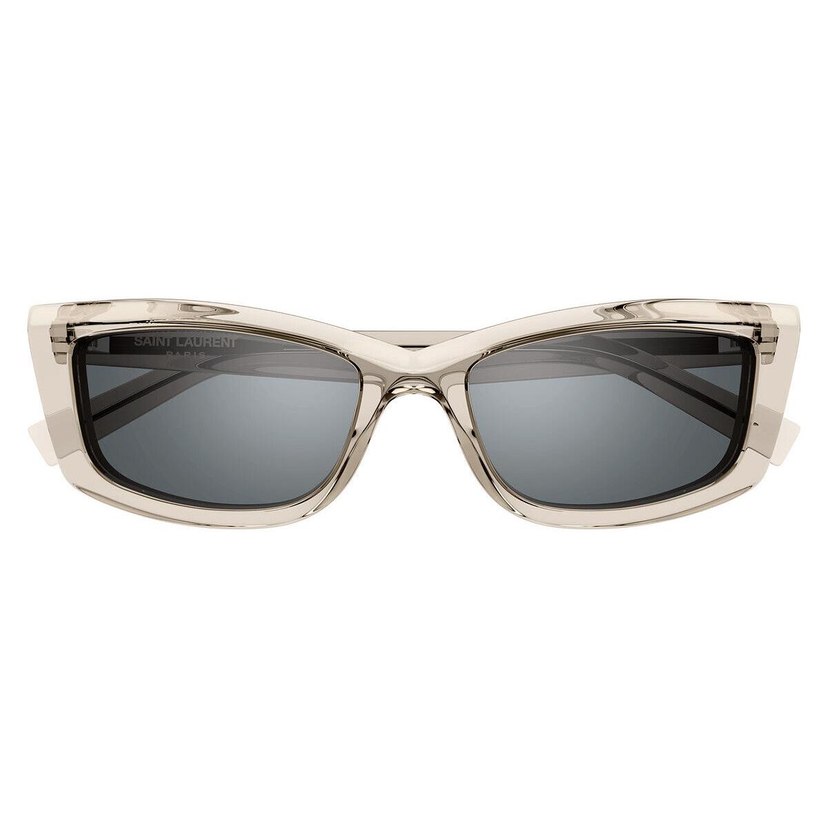 Saint Laurent SL 658 Sunglasses Women Beige 54mm