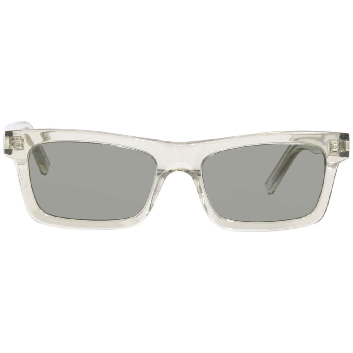 Saint Laurent Betty SL-461 015 Sunglasses Women`s Green Transparent/green 54mm