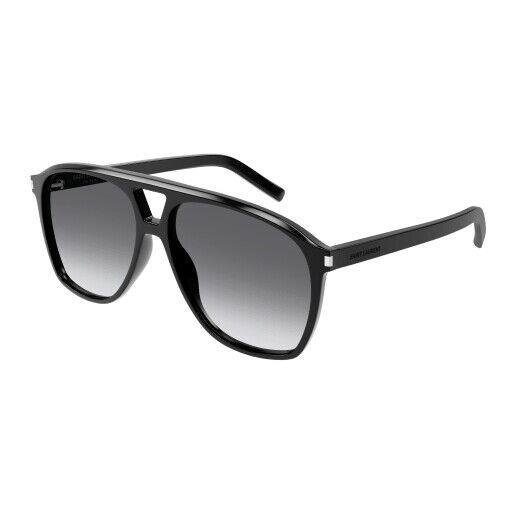 Saint Laurent SL 596 Dune Sunglasses 006 Black