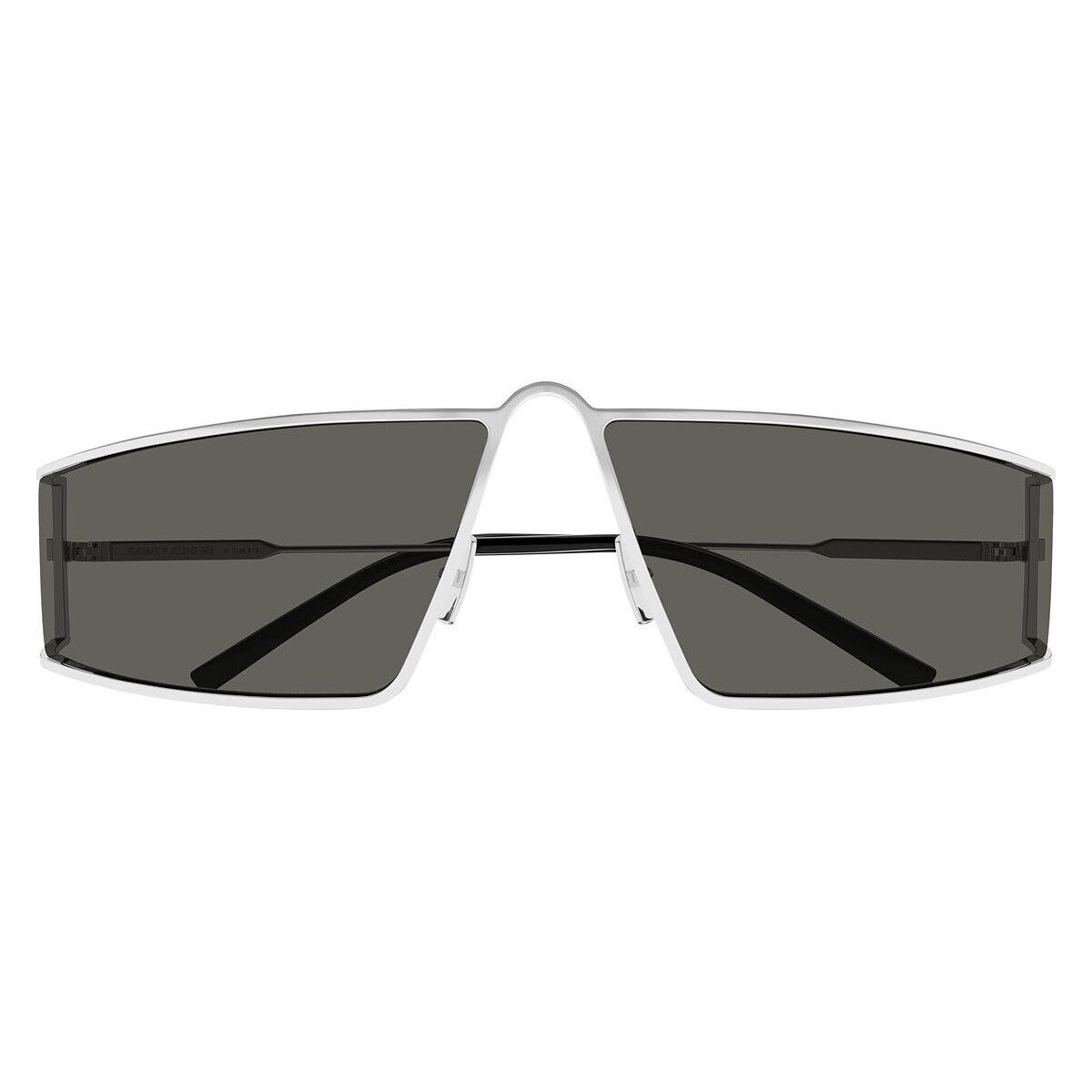 Saint Laurent SL 606 Sunglasses Women Silver 66mm