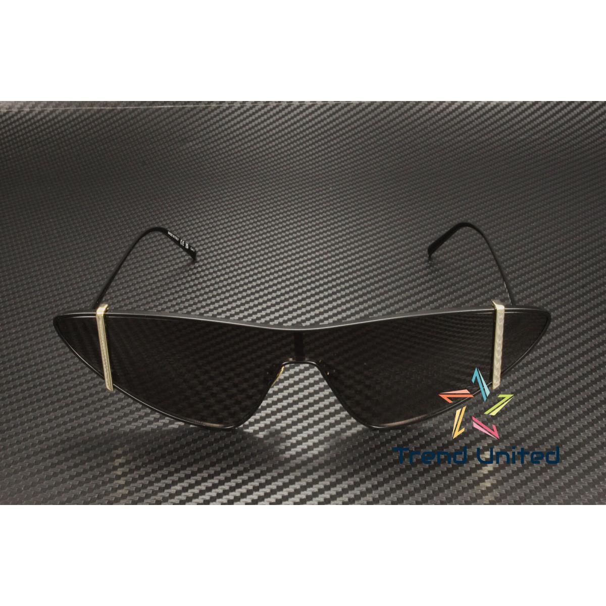 Saint Laurent SL 536 001 Round Oval Panthos Metal Black 99 mm Women`s Sunglasses