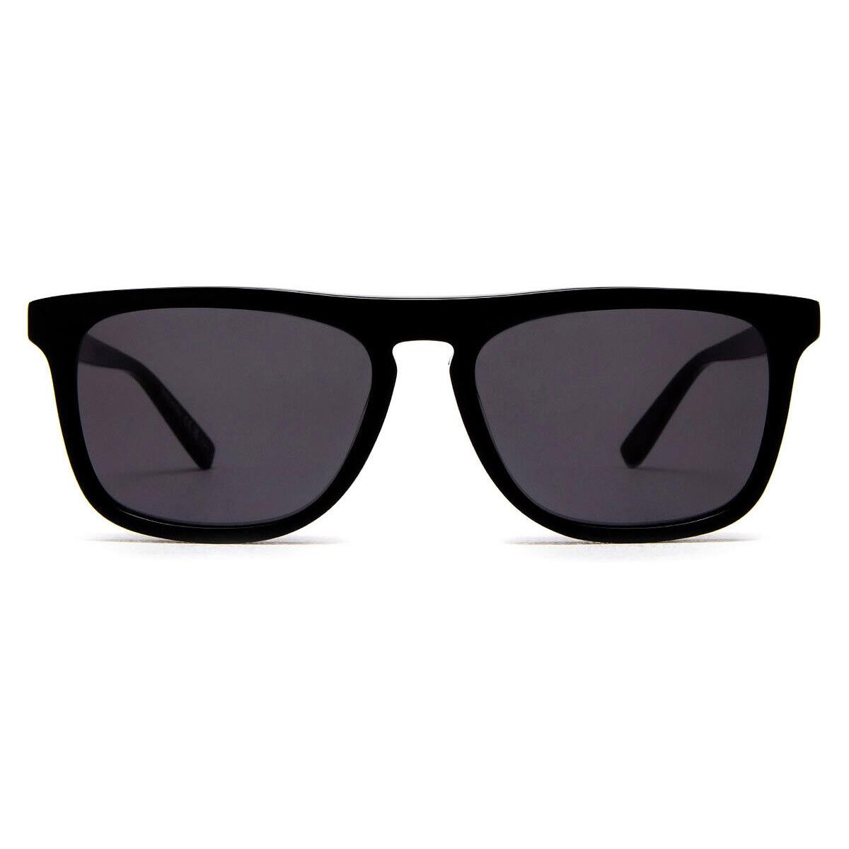 Saint Laurent SL 586 Sunglasses Men Black Black Square 56mm