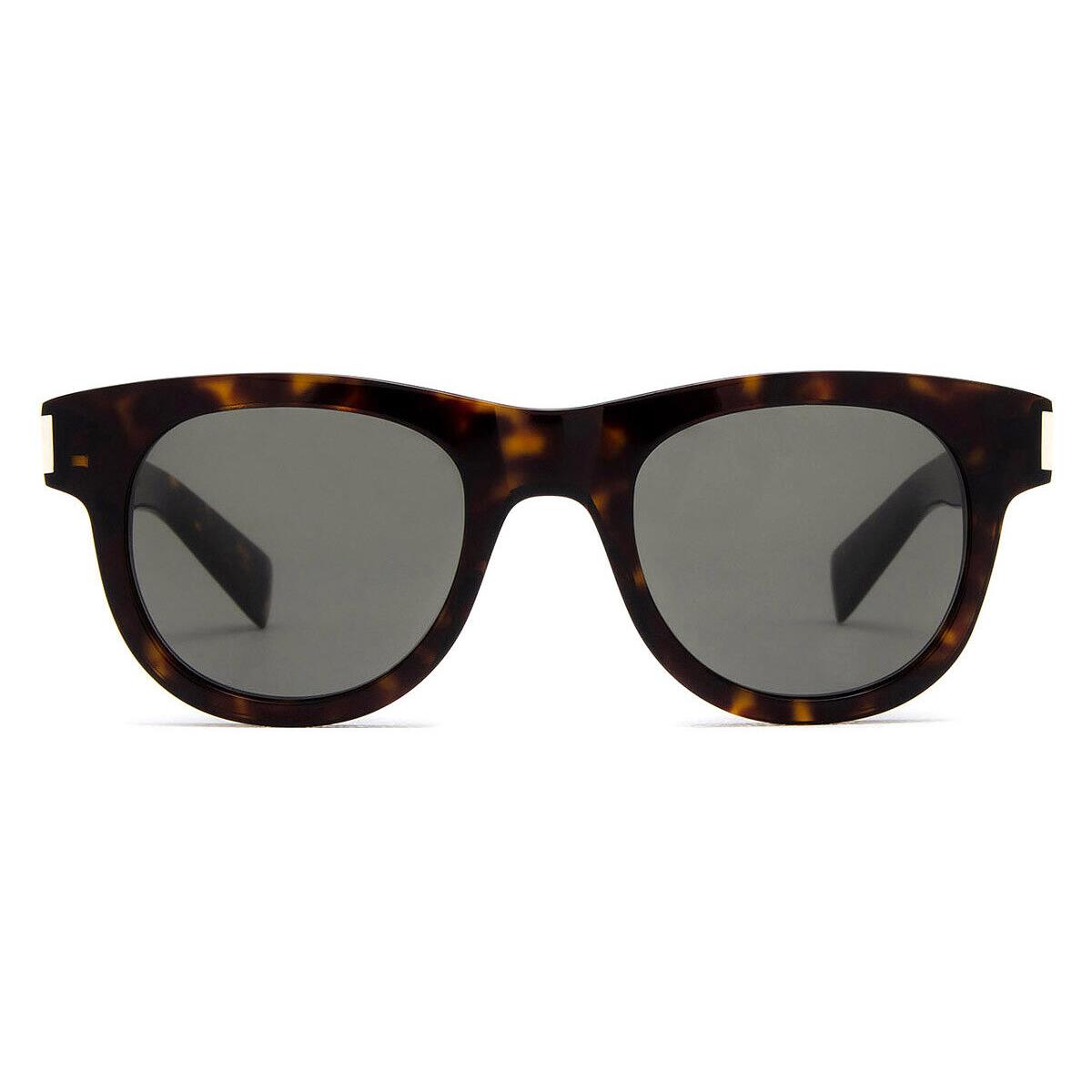 Saint Laurent SL Sunglasses Unisex Havana / Gray 51mm