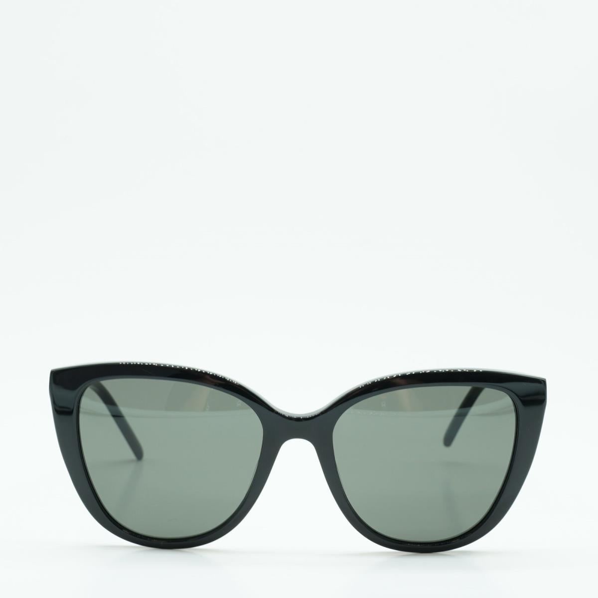 Saint Laurent SLM70 002 Black 55-18-145 Sunglasses