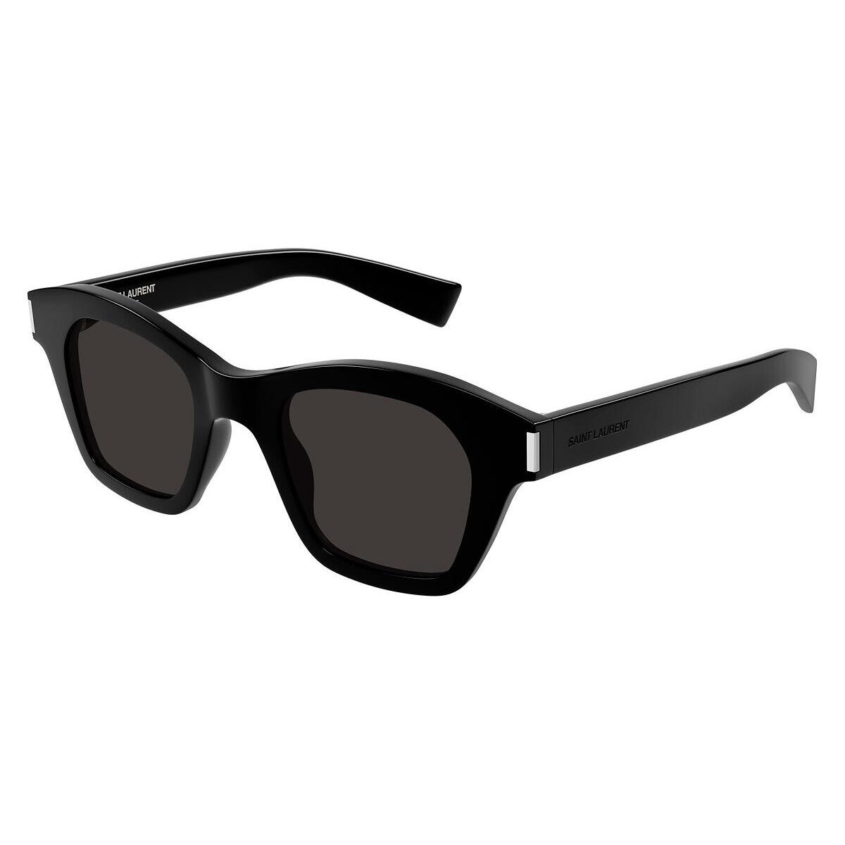 Saint Laurent SL Sunglasses Unisex Black / Black 47mm