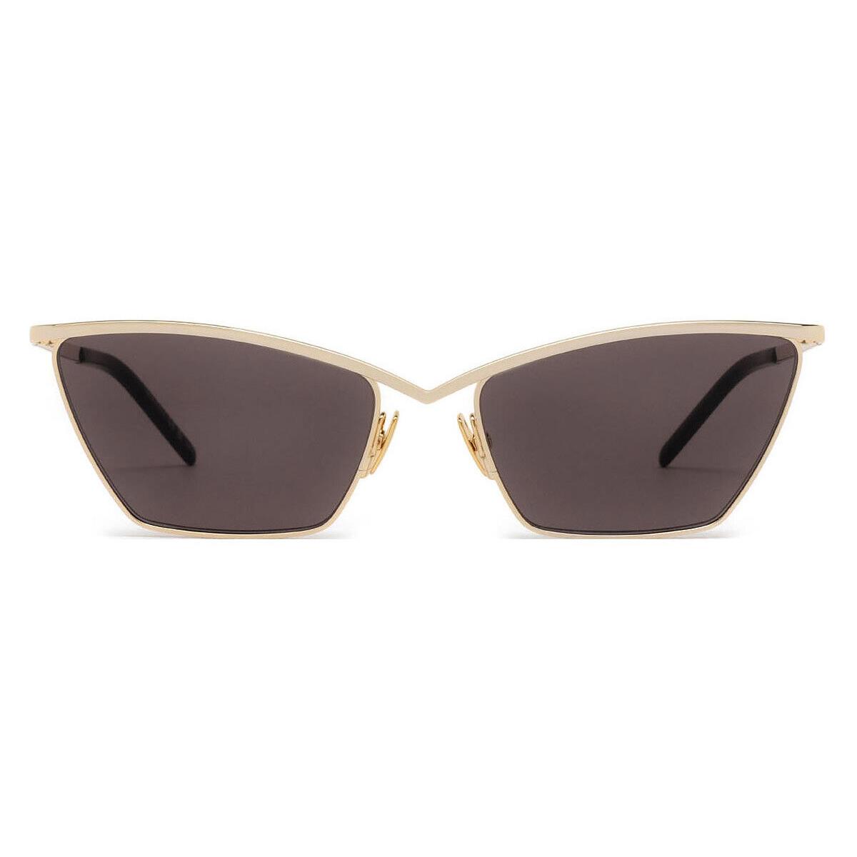 Saint Laurent SL 637 Sunglasses Women Gold 57mm