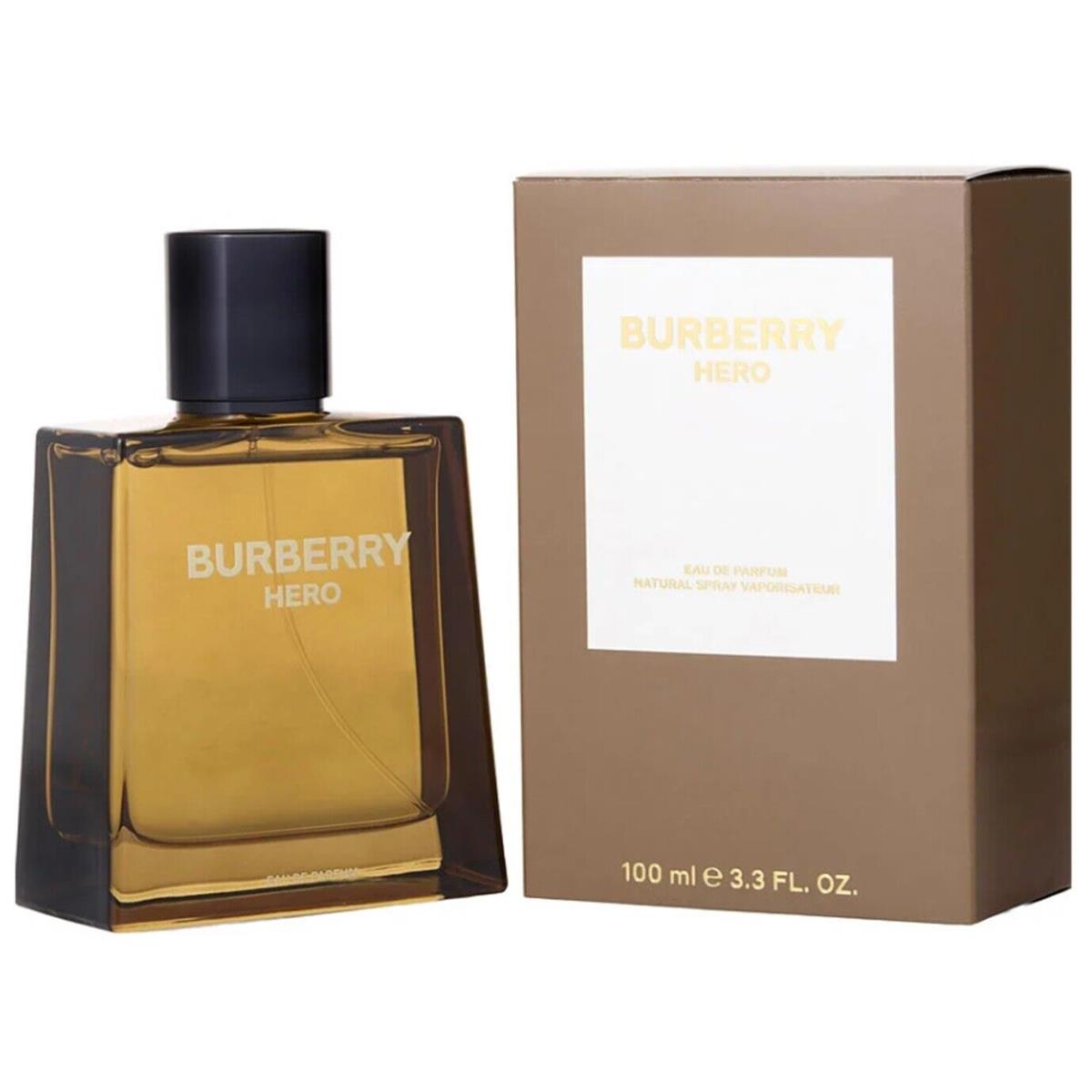 Burberry Hero For Men Cologne 3.3 oz 100 ml Edp Spray