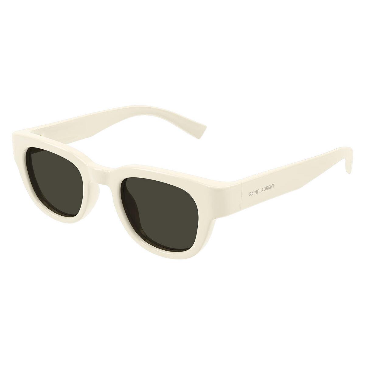 Saint Laurent SL 675 Sunglasses Unisex Ivory 46mm