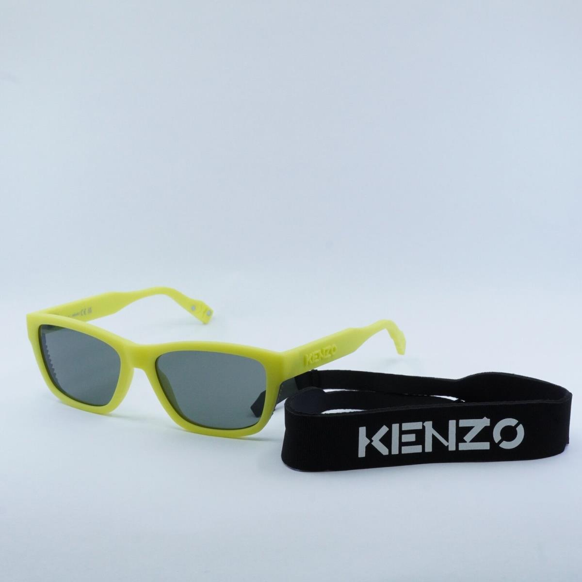 Kenzo KZ40151I-Y 40N Matte Yellow/green 57-17-140 Sunglasses