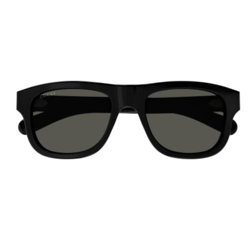 Gucci GG1509S 001 Black/grey Square Men`s Sunglasses