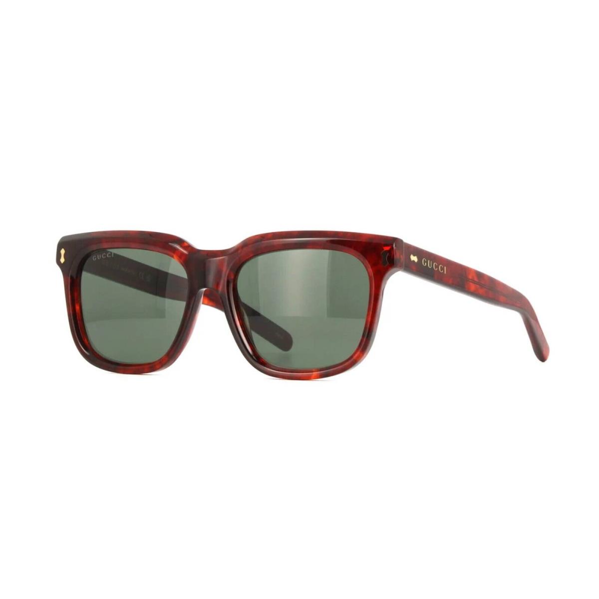 Gucci GG1523S Red Havana/grey 002 Sunglasses
