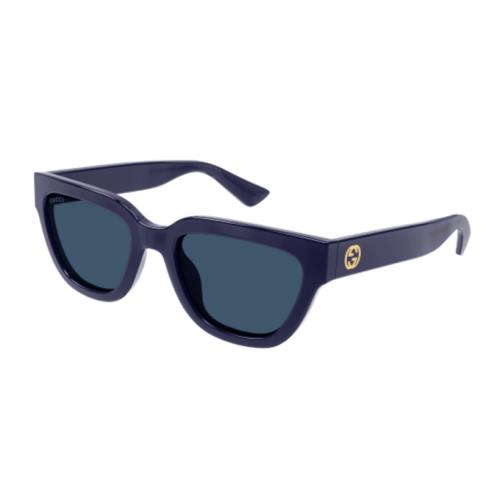 Gucci GG1578S 004 Violet/blue Cat Eye Women`s Sunglasses