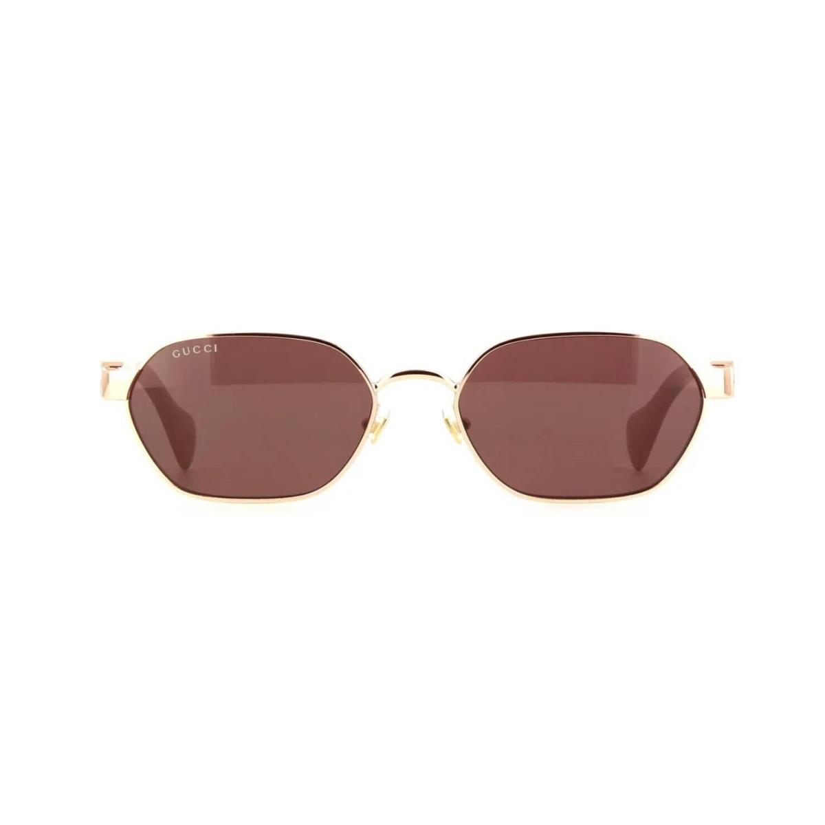 Gucci GG1593S Rose Gold and Pink/violet 003 Sunglasses