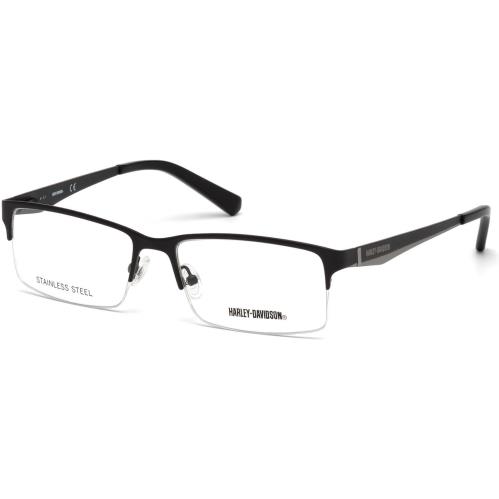 Harley-davidson HD 766 HD0766 Shiny Black 001 Eyeglasses