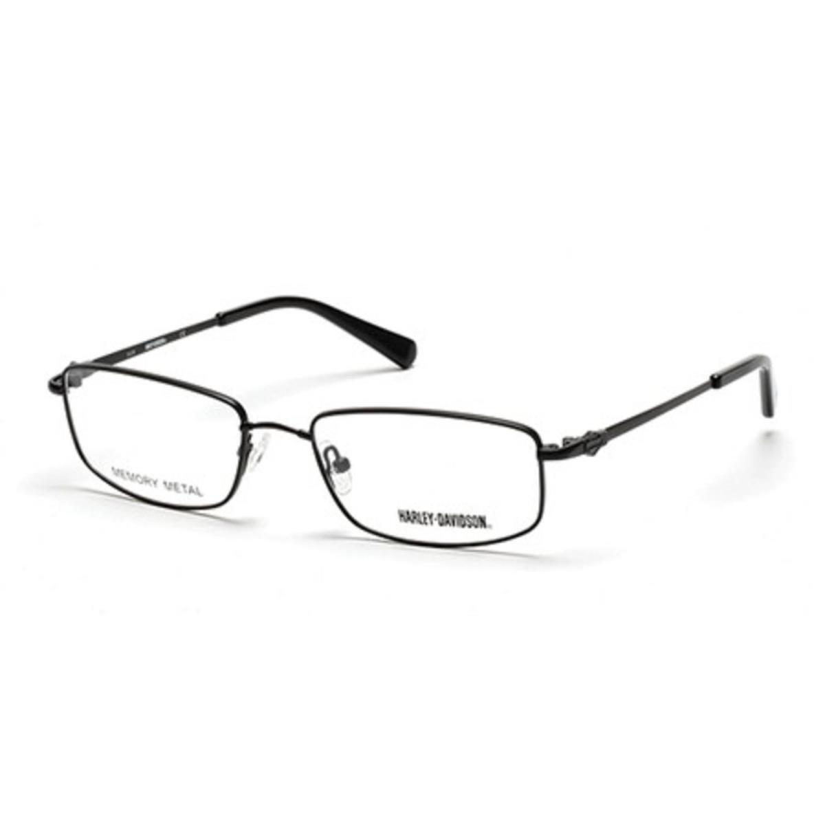 Harley-davidson HD 760 HD0760 Matte Black 002 Eyeglasses