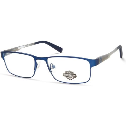 Harley-davidson HD 146 HD0146 T Matte Blue 091 Eyeglasses