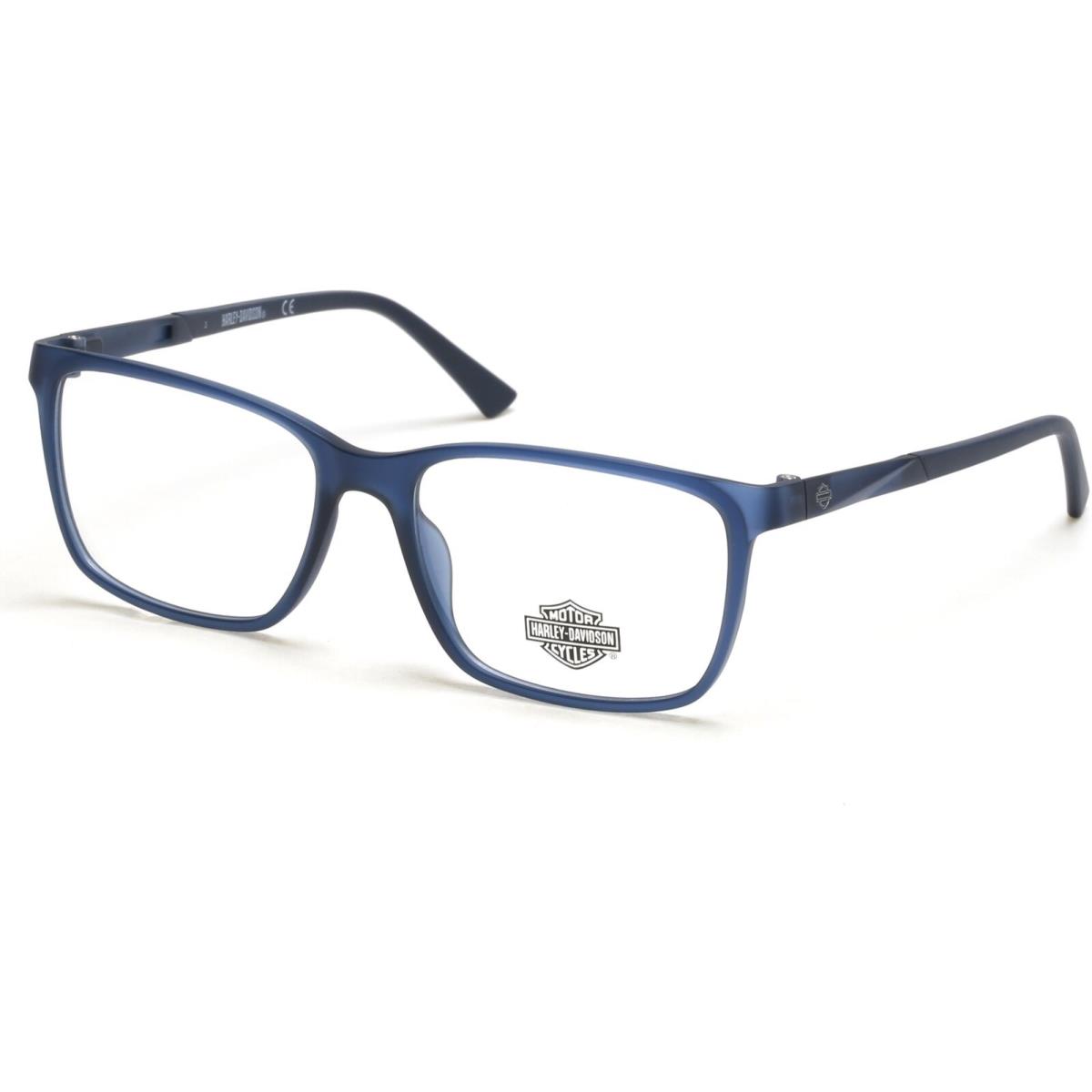 Harley-davidson HD 152 HD0152 T Matte Blue 091 Eyeglasses