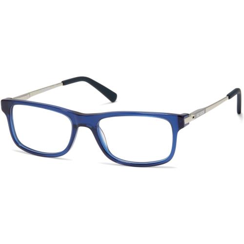 Harley-davidson HD 143 HD0143 T Shiny Blue 090 Eyeglasses