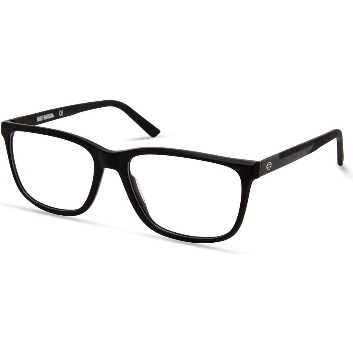 Harley-davidson HD 955 HD0955 Matte Black 002 Eyeglasses