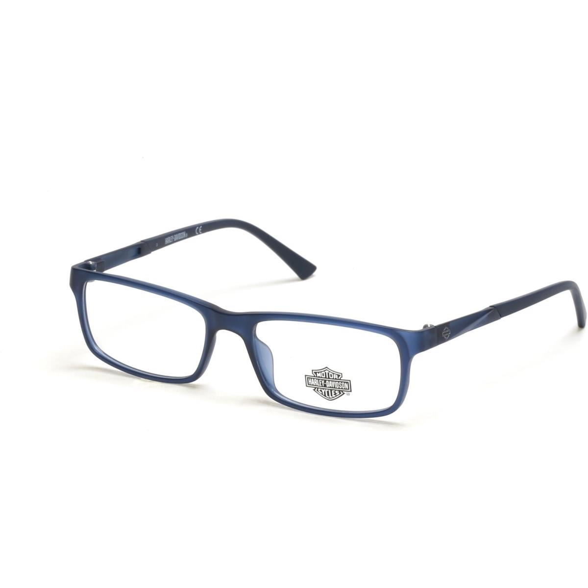 Harley-davidson HD 151 HD0151 T Matte Blue 091 Eyeglasses