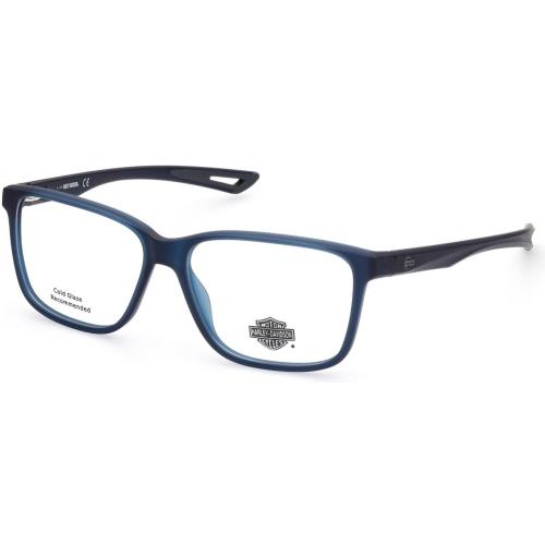 Harley-davidson HD 879 HD0879 Matte Blue 091 Eyeglasses