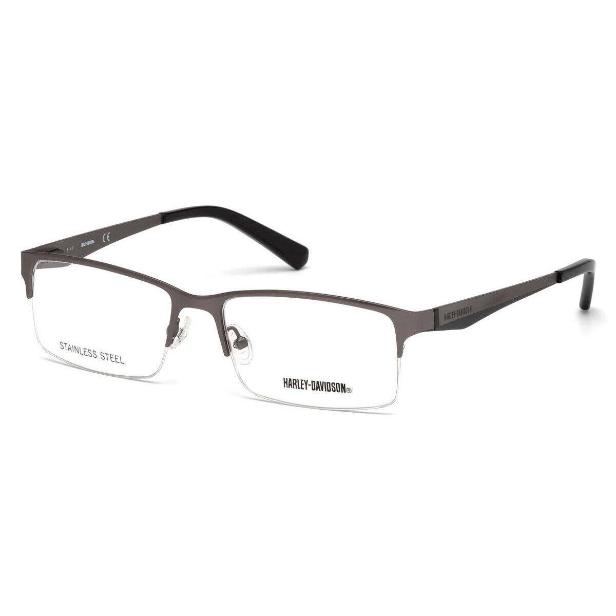 Harley Davidson HD0766 Eyeglasses Matte Gunmetal 57mm