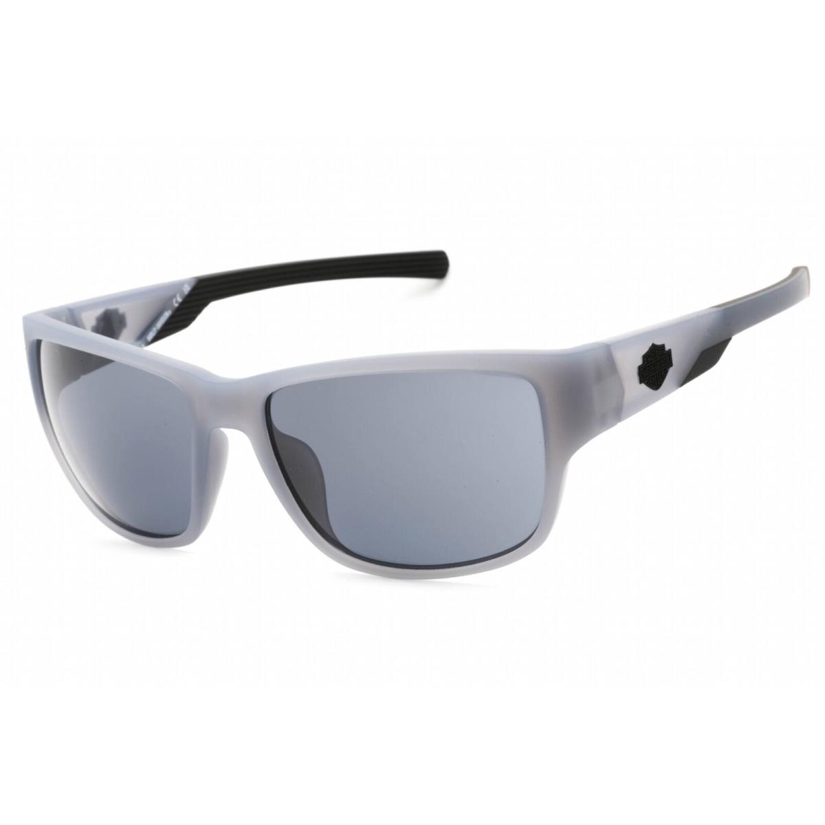 Harley Davidson Men`s Sunglasses Grey/other Plastic Frame Smoke Lens HD0966X 02A