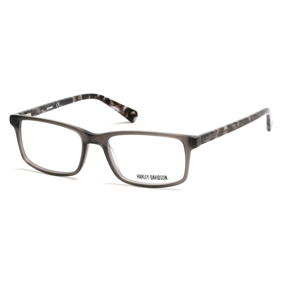 Harley Davidson HD0756 Eyeglasses Matte Gunmetal 55mm