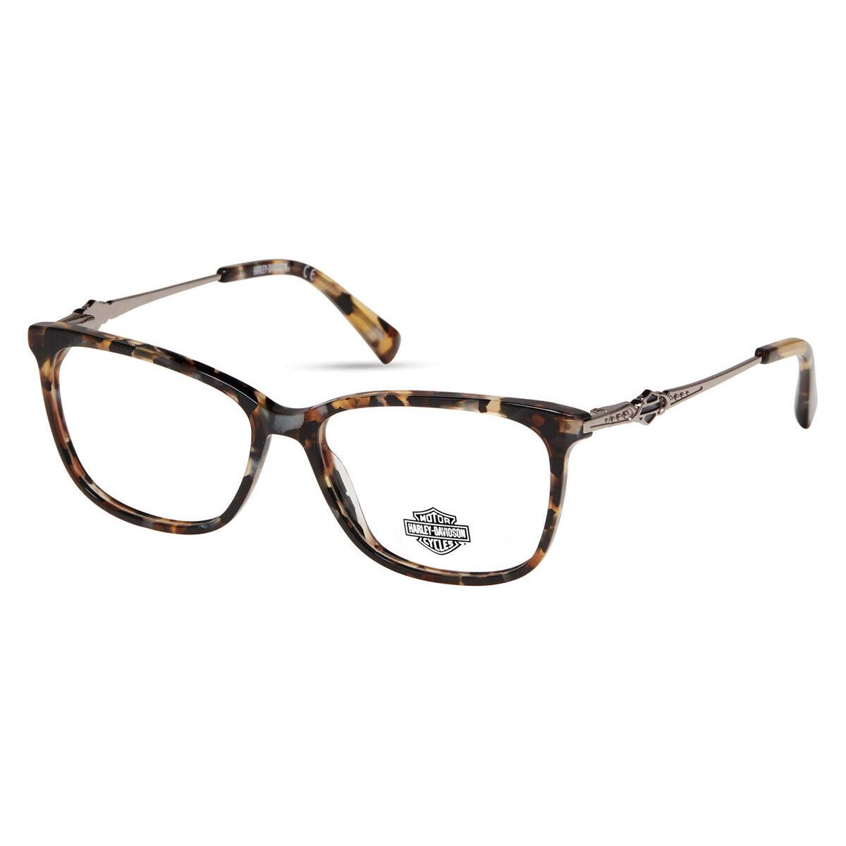 Harley Davidson HD0564 Eyeglasses Light Brown/other 54mm