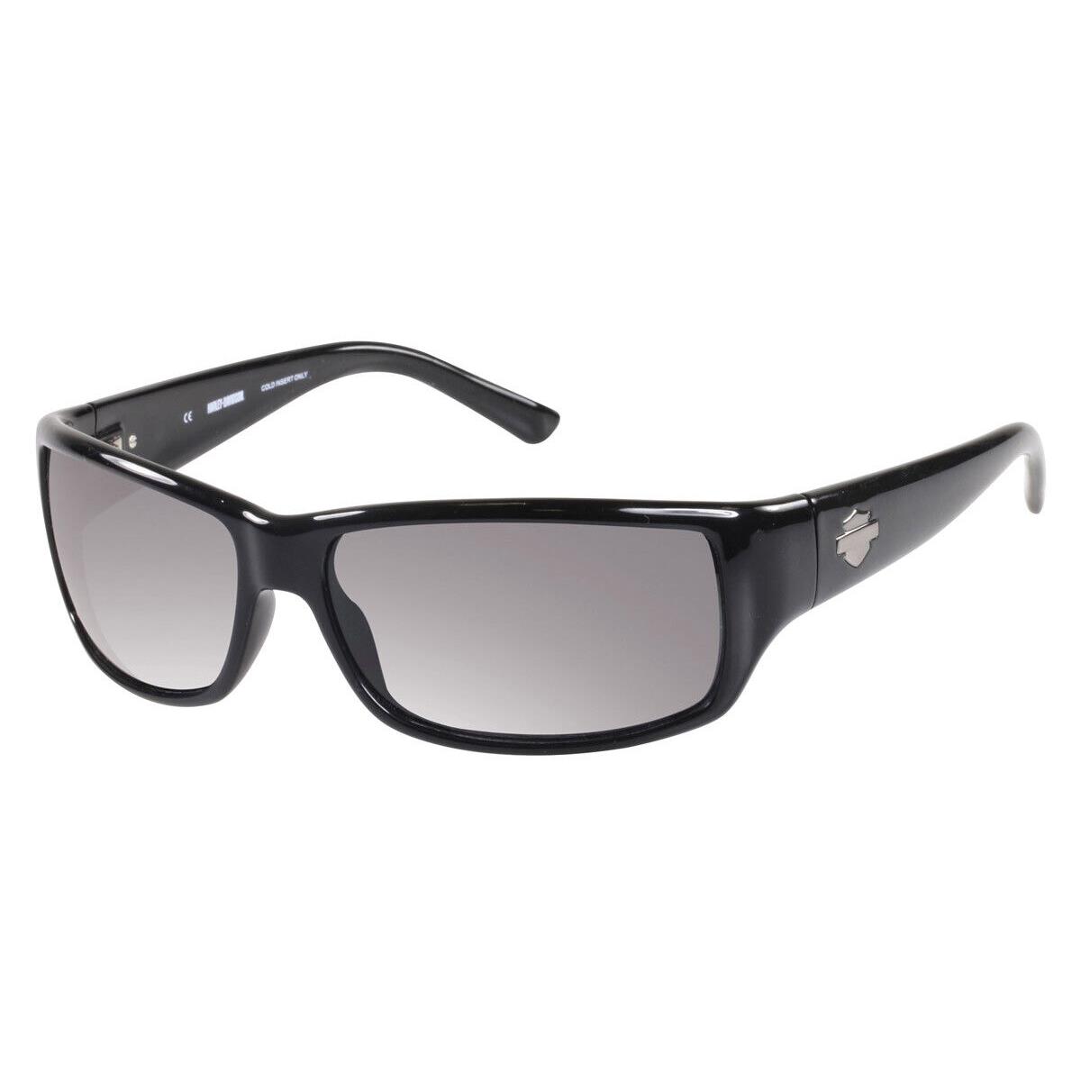 Harley Davidson HD0860X Sunglasses Black Solid Smoke 62mm