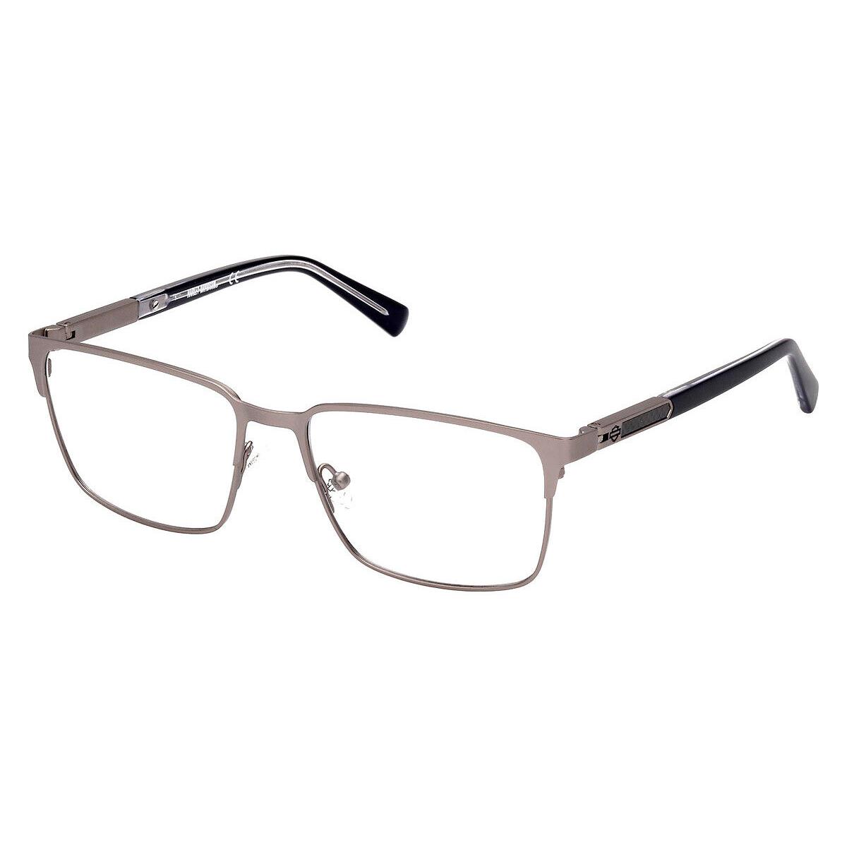 Harley Davidson HD0976 Eyeglasses Matte Light Nickeltin 57mm