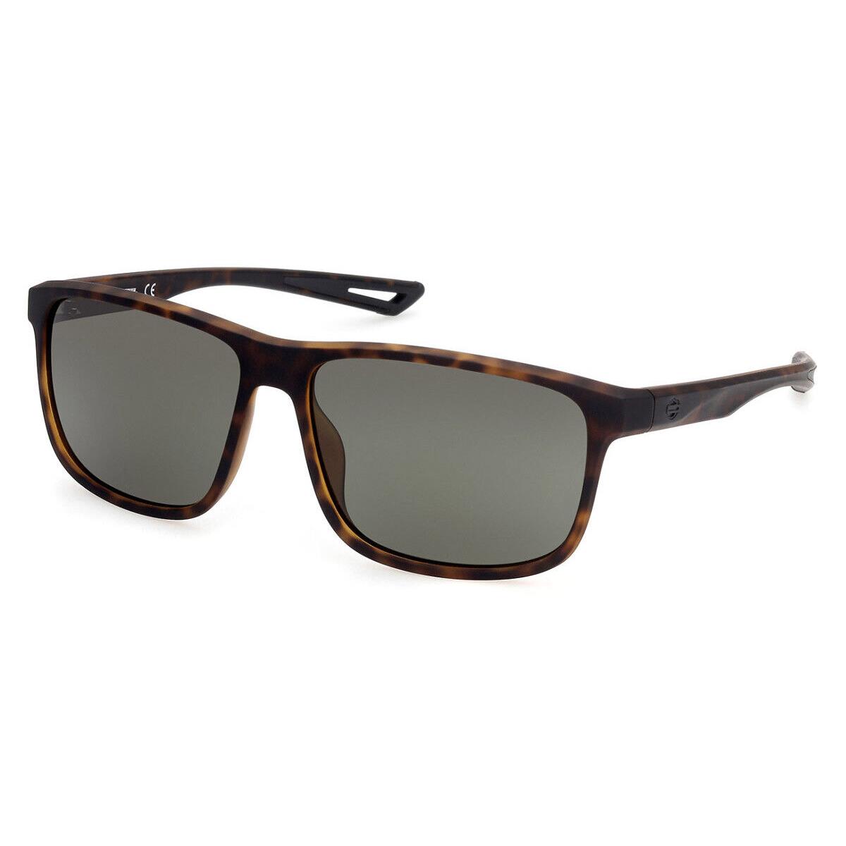 Harley Davidson HD0959X Sunglasses Men Dark Havana Square 60