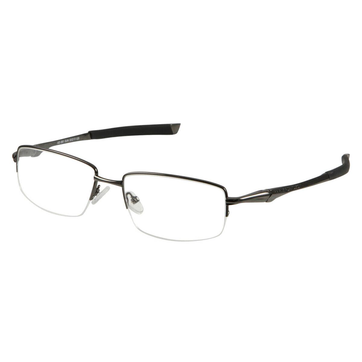 Harley Davidson HD0365 Eyeglasses Men Metal Round 53mm