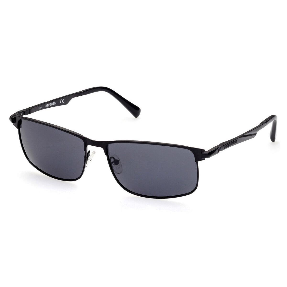 Harley Davidson HD0957X Sunglasses Matte Black 62mm