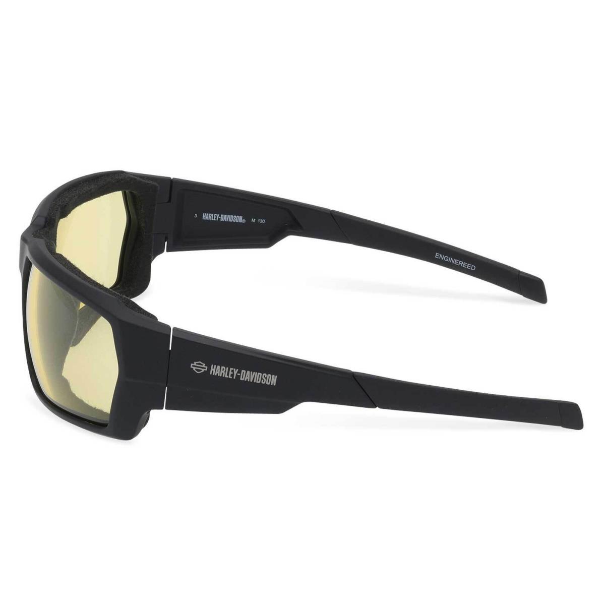 Harley-davidson Men`s Engineered Plastic Sunglasses Matte Black Frames